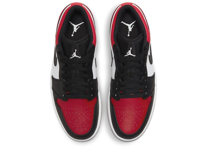 Air Jordan 1 Low 'Bred Toe 2.0