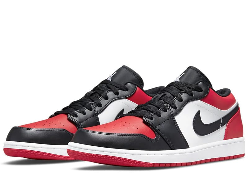 Air Jordan 1 Low 'Bred Toe 2.0